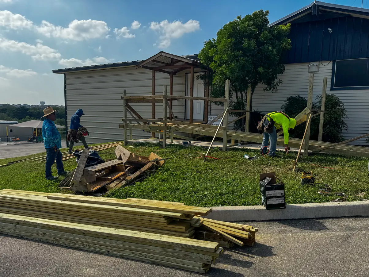 Accessibility Ramp Remediation, photo 4 of 5