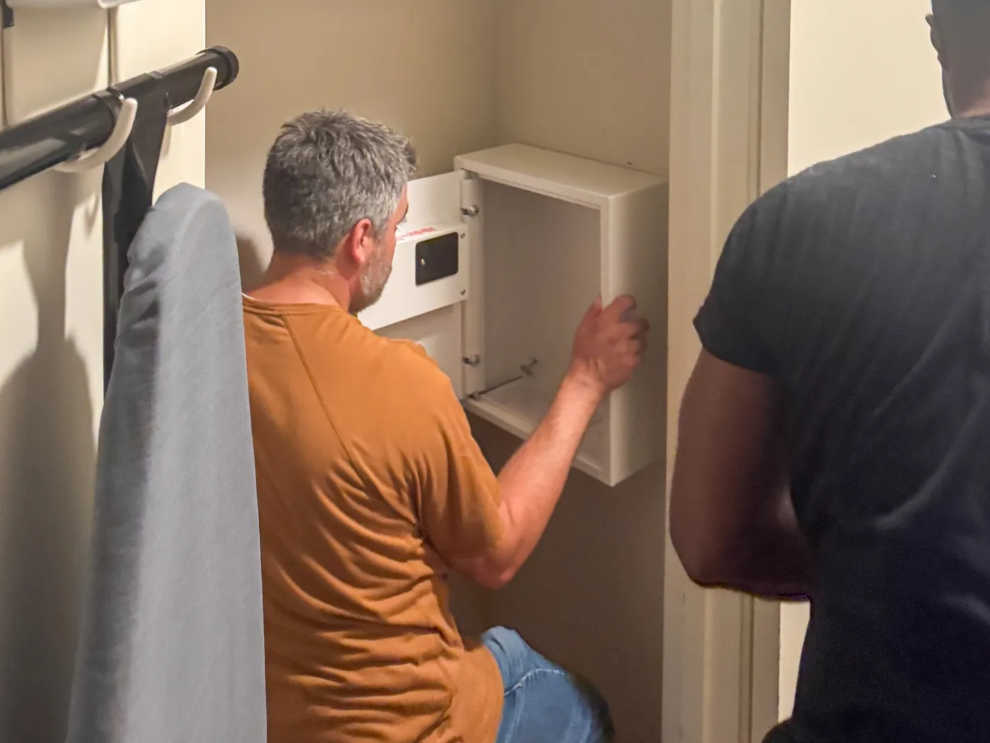 Fisher House Guest Safe Installation, photo 3 of 5