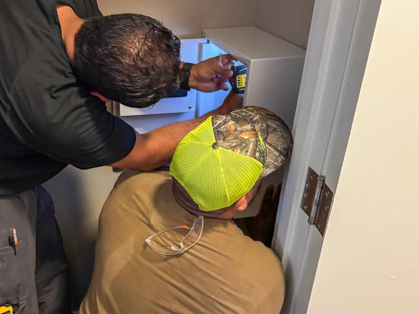 Fisher House Guest Safe Installation, photo 4 of 5